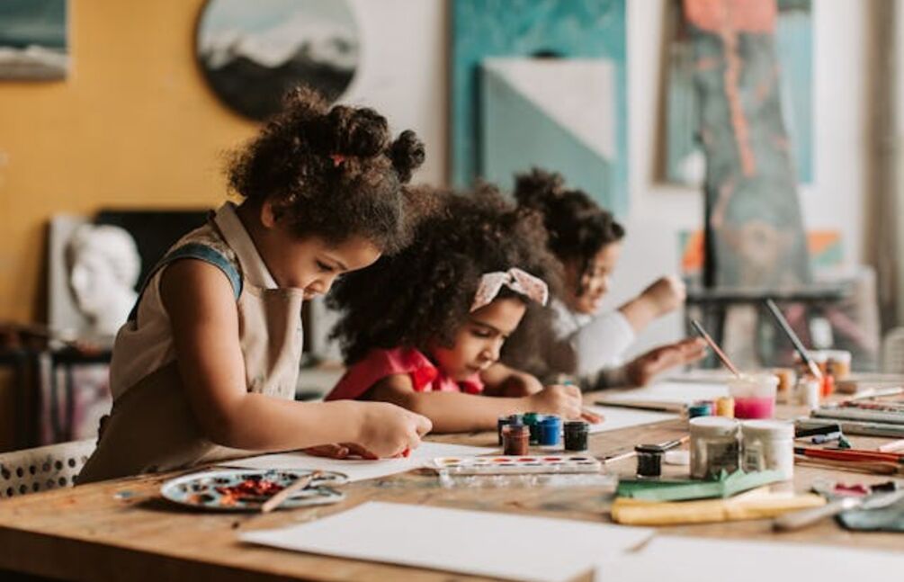 Stage de peinture enfants avec le Foyer Arts et Loisirs