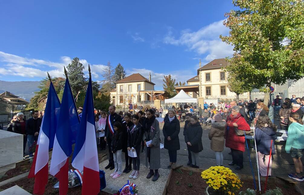 Cérémonie de commémoration du 11 novembre