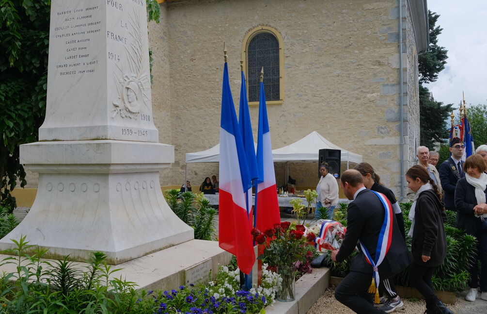 Célébration de la Commémoration du 8 Mai 1945