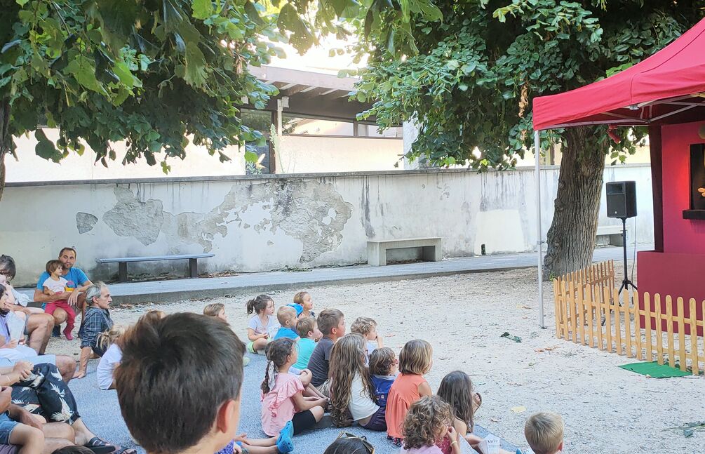 Guignol s’invite au parc Champeyrard